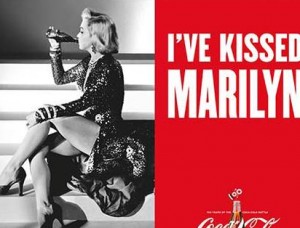 Marilyn Monroe est l égérie de Coca-Cola