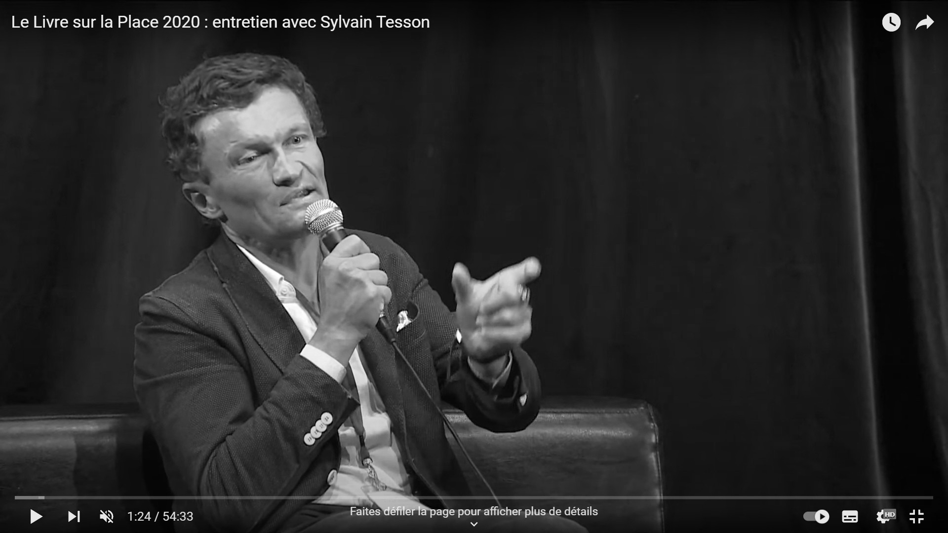 Le journal de Sylvain Tesson : « Parlons d'ours et de fusée ! »