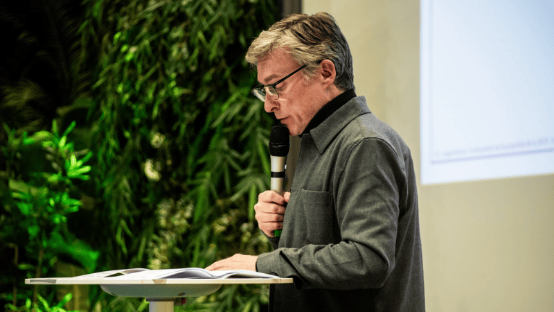 Cyrille de LASTEYRIE lors d'une conférence