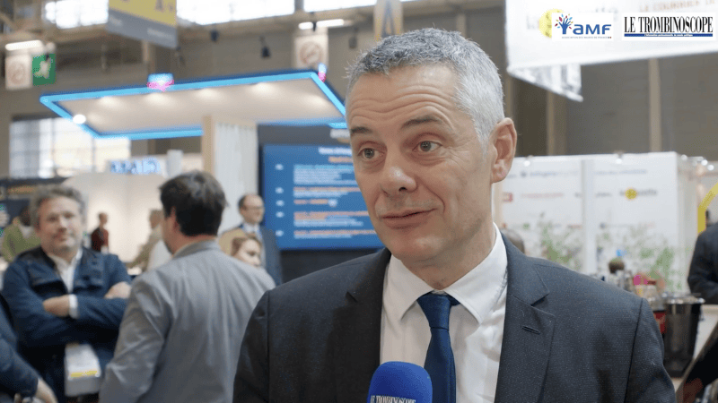 Frédéric DUVAL lors d'une interview