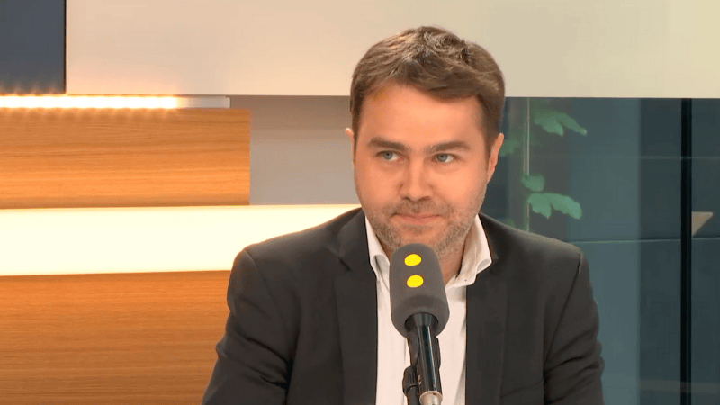 Frédéric MAZZELLA sur un plateau TV