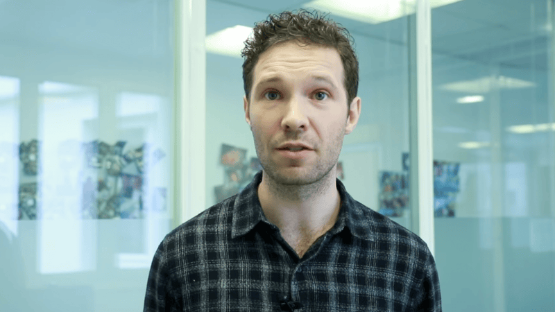 Ludovic HURAUX lors d'une interview