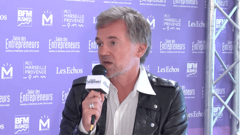 Olivier MATHIOT lors d'une interview