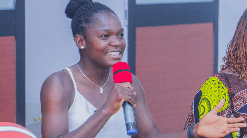 Prise de parole de Melissa DIAWAKANA