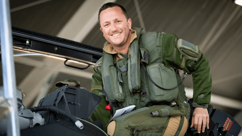 Cédric TRANCHON en uniforme