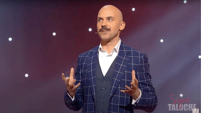 Intervention de Viktor VINCENT pour une émission comique