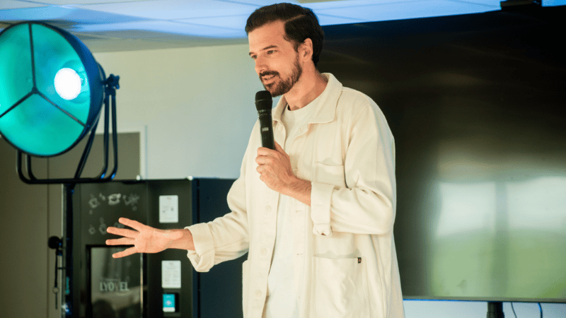 Prise de parole de Marc Antoine LE BRET