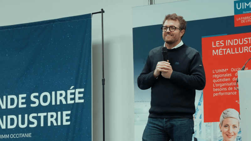 Prise de parole de Victorien ERUSSARD