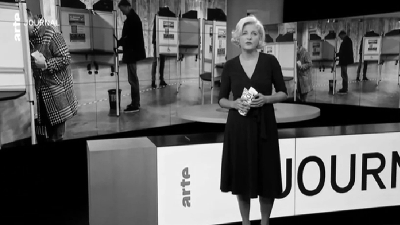 Intervention de Annette GERLACH pour Arte Journal ©Arte Journal