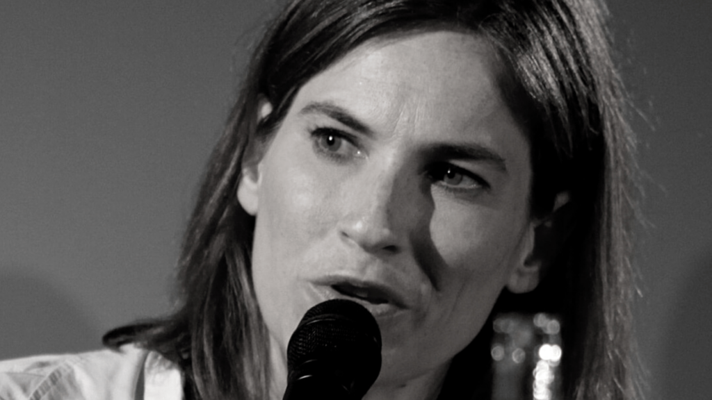 Intervention de Claire FOURNIER lors d'une conférence ©François Daburon