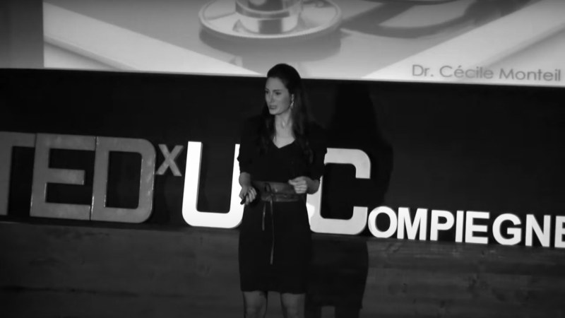Intervention de Cécile MONTEIL pour TEDxUTCompiègne ©TEDxUTCompiègne