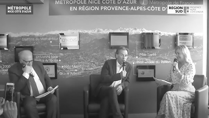 Intervention de Éric LOIZEAU pour Métropole Nice Côte d'Azur ©Nice Côte d'Azur
