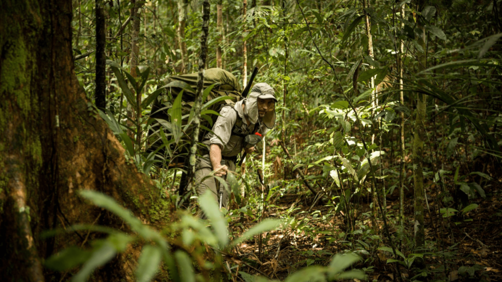 Expédition de Christian CLOT en solo en Amazonie ©Lucas Santucci