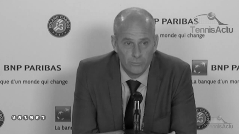 Intervention de Guy FORGET pour Roland Garros 2018 ©Roland Garros 2018