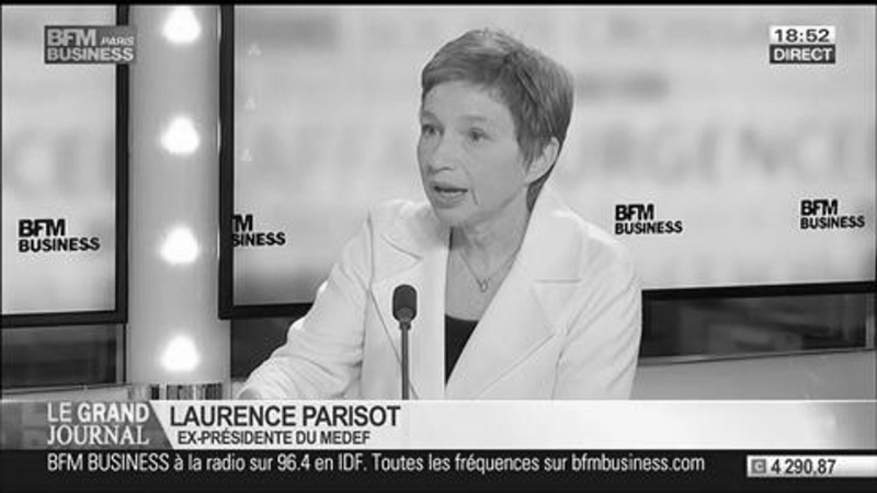 Intervention de Laurence PARISOT pour BFM Business ©Bfmbusiness