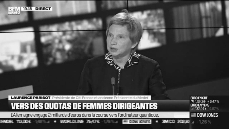 Intervention de Laurence PARISOT pour BFM TV ©BFMtv