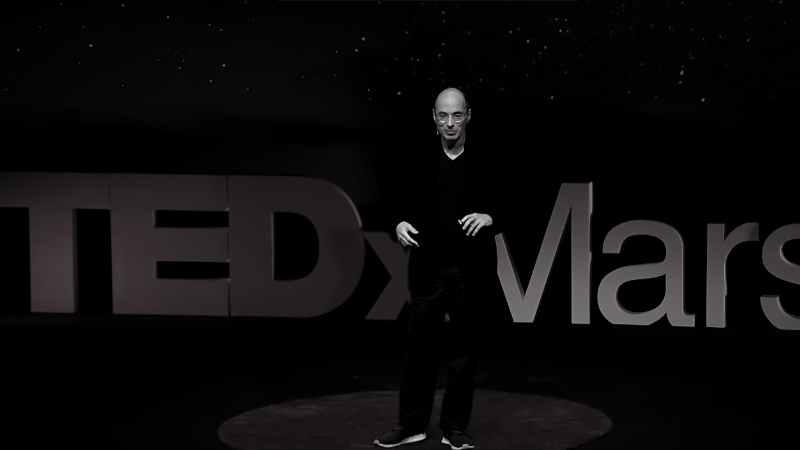 Intervention de Bernard WERBER sur TED x Marseille ©TEDx