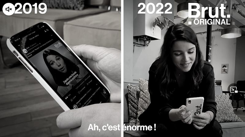 Intervention de Justine HUTTEAU sur Brut ©Brut