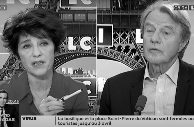 Intervention de Bernard KOUCHNER pour LCI ©LCI