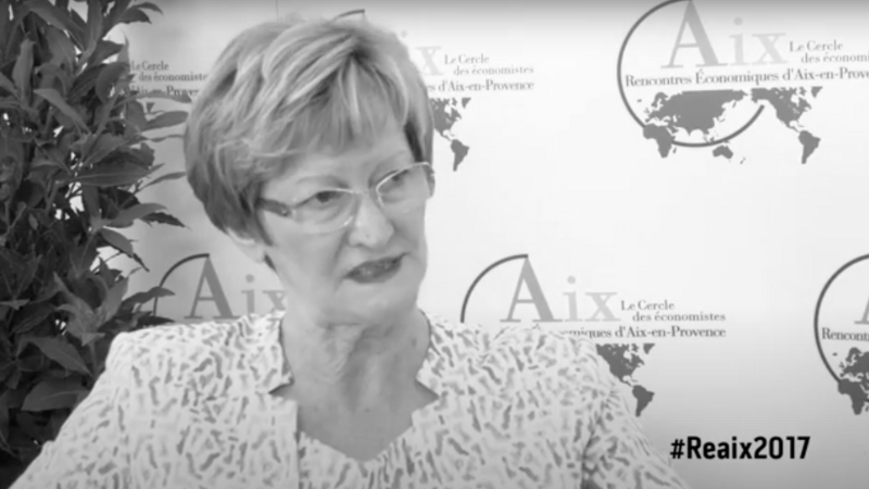 Intervention de Nicole NOTAT pour Les Rencontres Économique d'Aix-En-Provence ©Les Rencontres économiques d'Aix-en-Provence