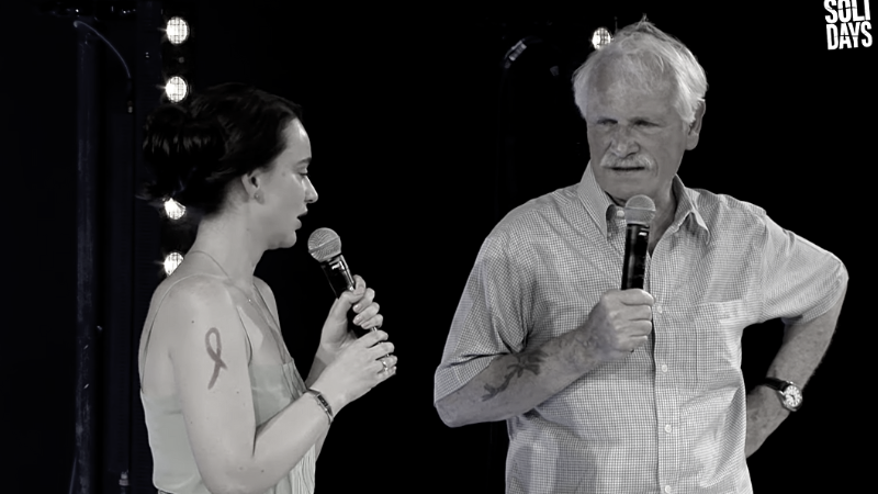Intervention de Anastasia MIKOVA pour Solidays ©Solidays