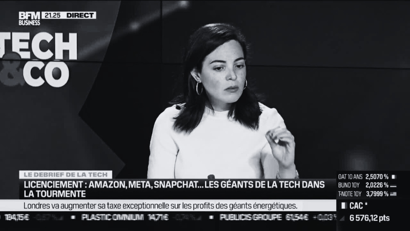 Intervention de Asma MHALLA sur BFM ©BFM