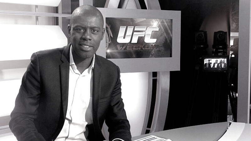 Intervention de David Astorga pour l'émission UFC Weekly ©UFCW