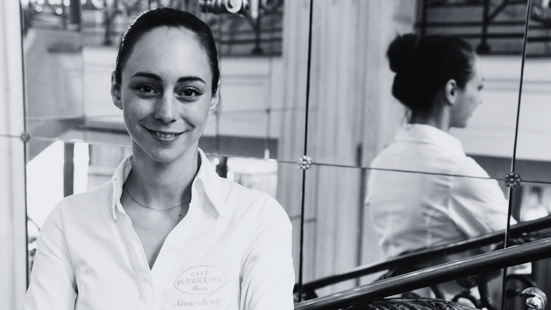 Interview radio de Nina MÉTAYER pour France Info ©Bertrand Guay