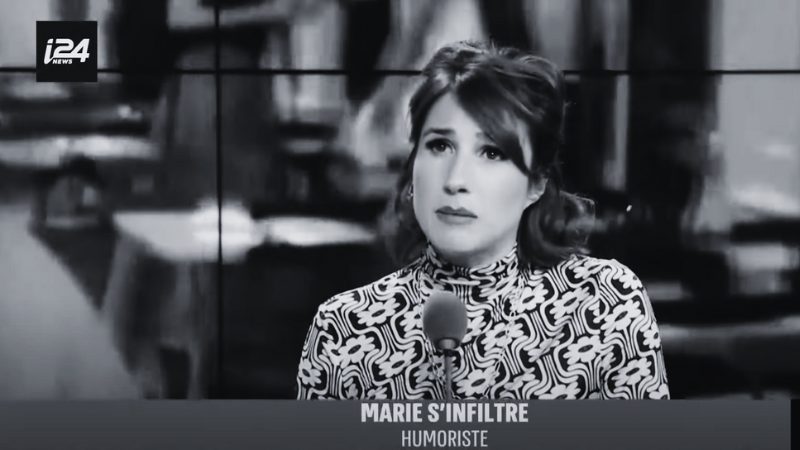Invitation de Marie BENOLIEL sur le plateau d'I24News ©I24News