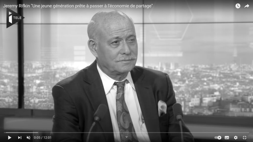 Intervention de Jeremy RIFKIN sur C News ©CNEWS