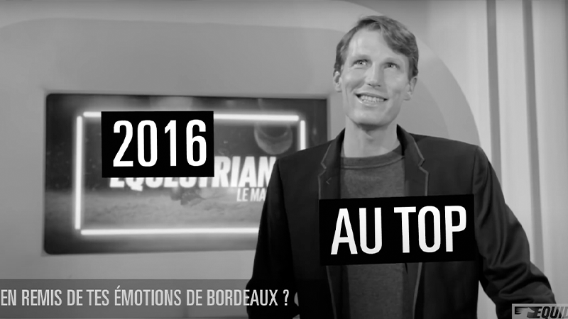 Intervention de Kevin STAUT pour Equidia ©Equidia