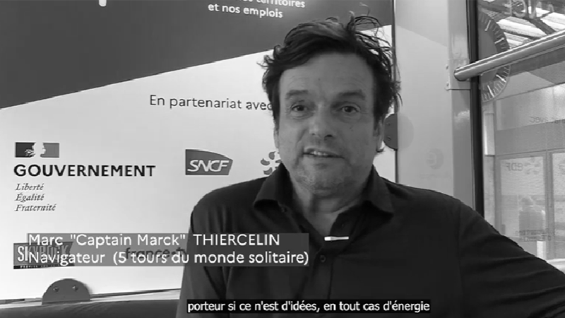 Intervention de Marc THIERCELIN pour Train de relance ©Train de relance