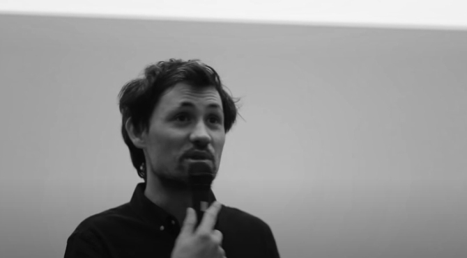 Intervention de Matthieu TORDEUR en Conférence, Retour Objectif Pôle Sud ©OPS
