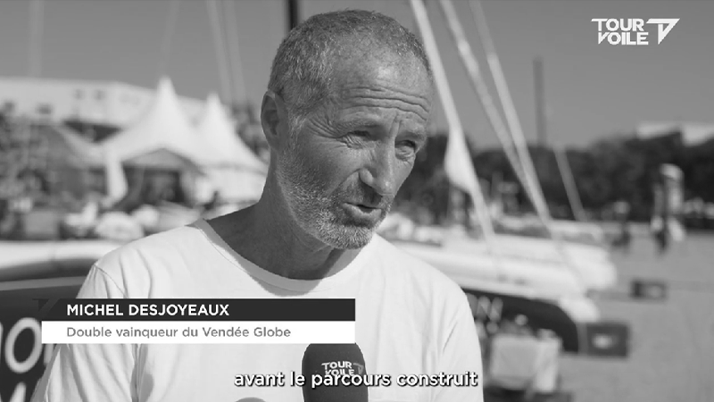 Intervention de Michel DESJOYEAUX pour tour Voile ©tour Voile