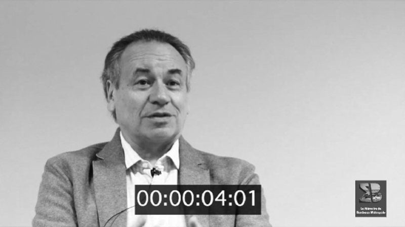 Intervention de Pierre DURAND pour mémoire filmique ©mémoire filmique