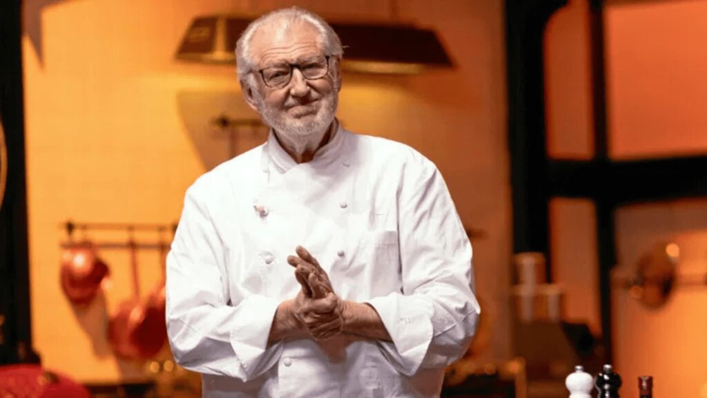 Intervention de Pierre GAGNAIRE pour Top chef ©Pierrick GREIBILL/ M6