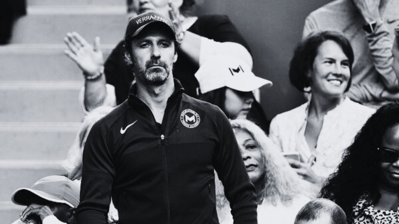 Présence de Patrick MOURATOGLOU à un tournoi ©MAXPPP