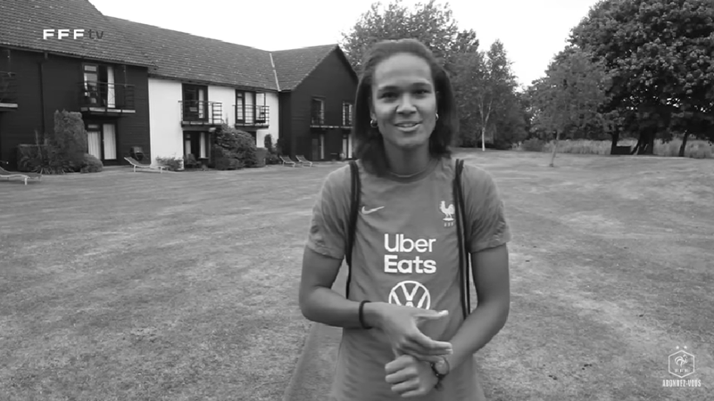 Intervention de Wendie RENARD pour la FFF ©FFF