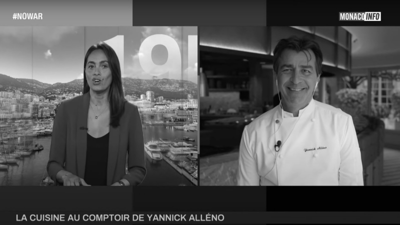 Intervention de Yannick ALLÉNO pour Monaco Info ©MonacoInfo