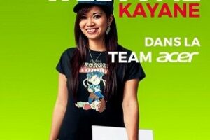 Kayane, le nouveau visage d’Acer