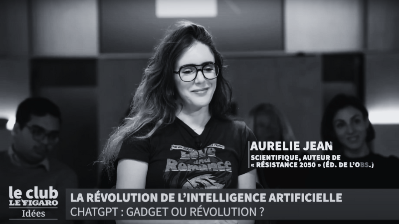 Participation de Aurélie JEAN sur la révolution de l’IA ©Le Figaro