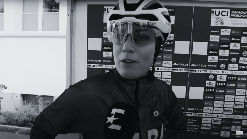 Participation de Pauline FERRAND-PRÉVOT sur une de ses courses ©Cycling Pro Net