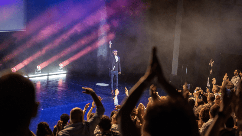 Intervention Dany PARMENTIER à son spectacle