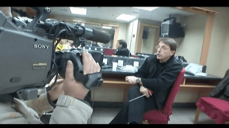 Intervention de Philippe FOURNIER à un reportage