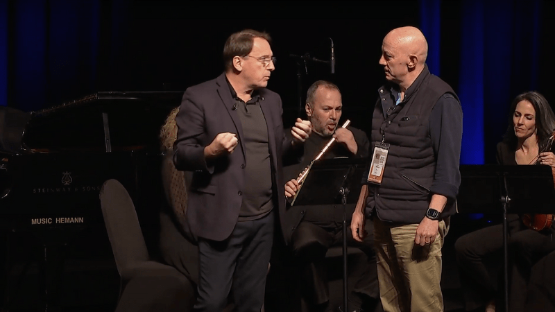 Intervention de Philippe Fournier à un orchestre