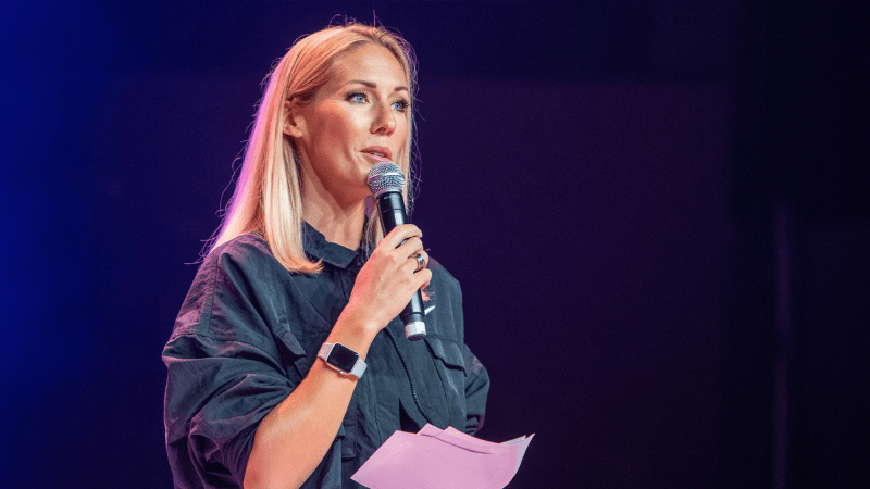 Intervention de Sandy HERIBERT à une conférence