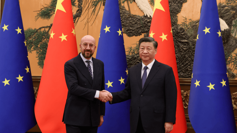 Participation de Charles MICHEL à une conférence en Chine
