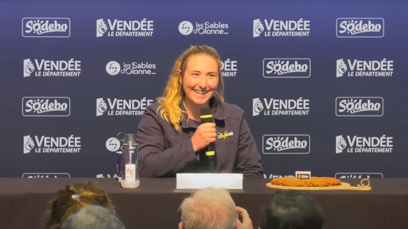 Intervention de Violette DORANGE à une conférence de presse