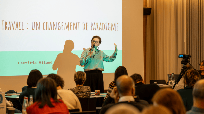 Laetitia VITAUD en conférence