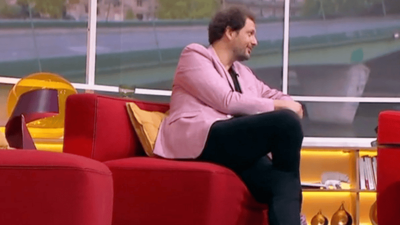 Participation d'Éric ANTOINE lors d'un plateau TV